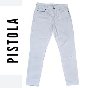Pistola White Jennifer High Waisted Classic Skinny Jeans 27